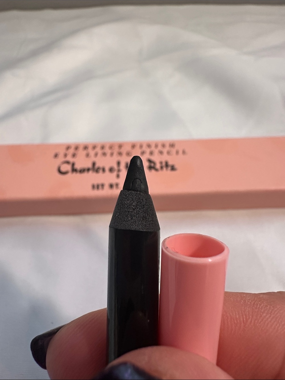 Charles of the Ritz Perfect Finish Eye Lining Pencil 01 Raven NIB - Picture 7 of 7